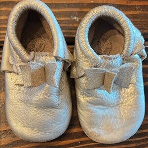 Freshly Picked Gold Moccasins for Kids